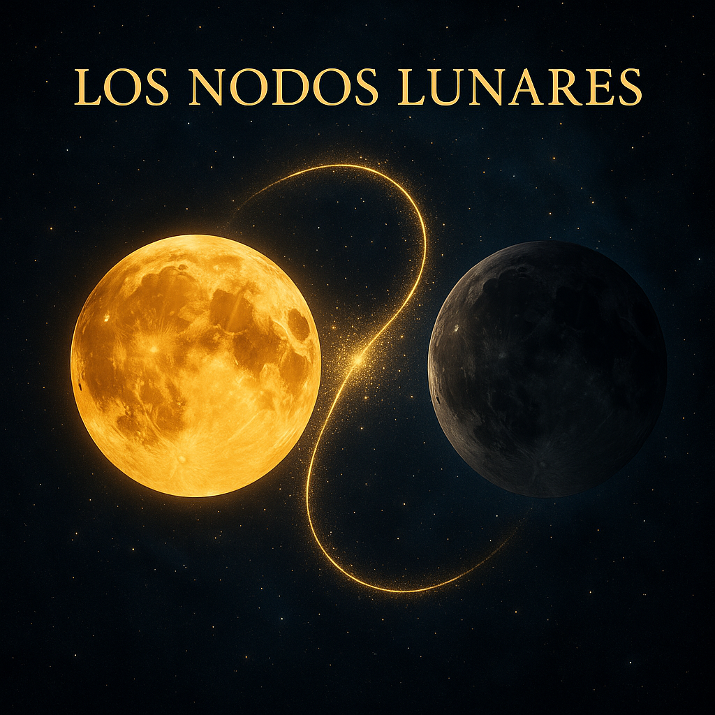 Los Nodos Lunares: El Pasado Kármico y el Destino del Alma