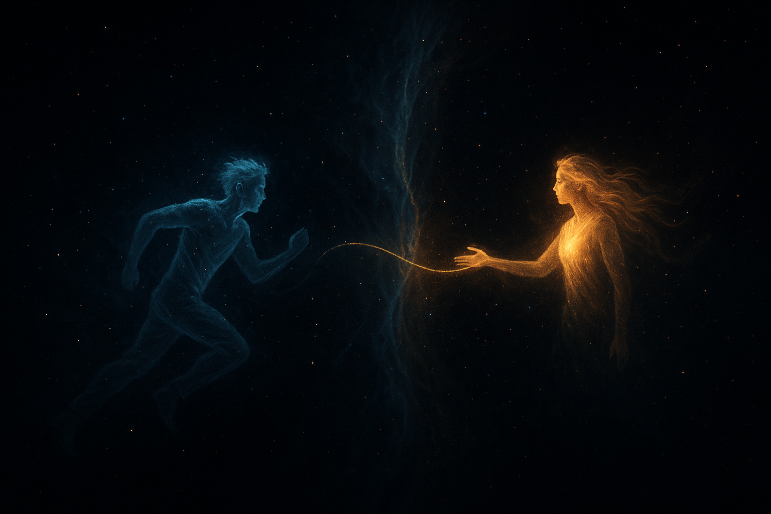 El Runner y el Chaser – La Danza del Alma en el Viaje de las Llamas Gemelas